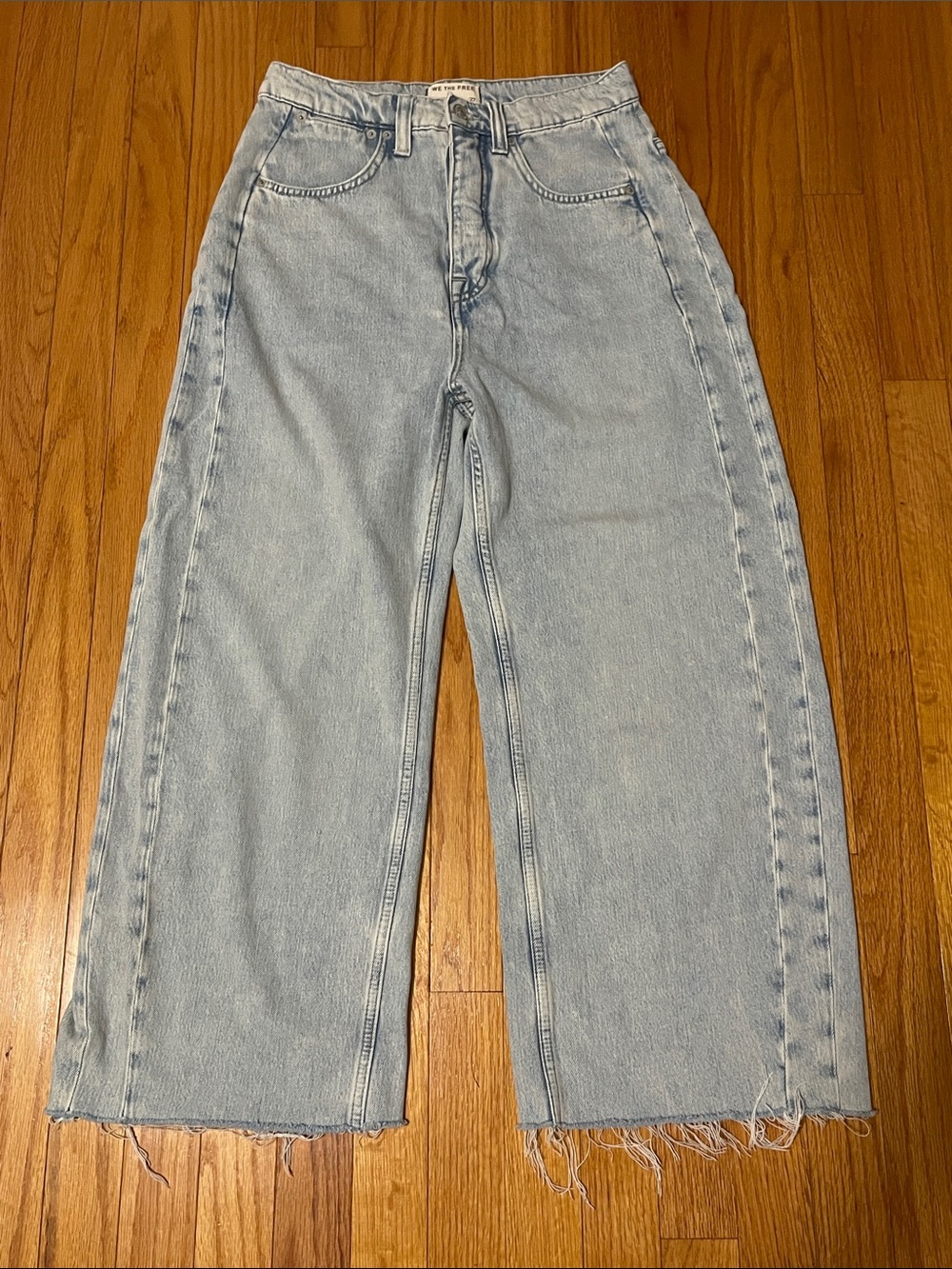 We the Free wide leg jeans